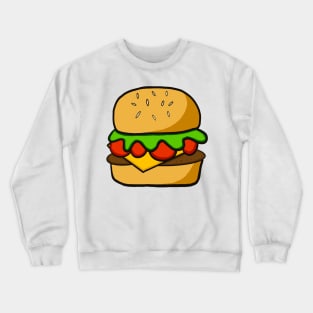 Hamburger Crewneck Sweatshirt